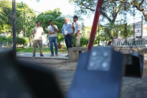 La Municipalidad apuesta mediante obras a mejorar las plazas de la ciudad