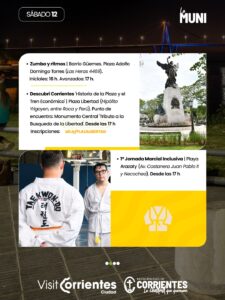 Agenda del finde: la Municipalidad invita a disfrutar de propuestas culturales, deportivas y recreativas.